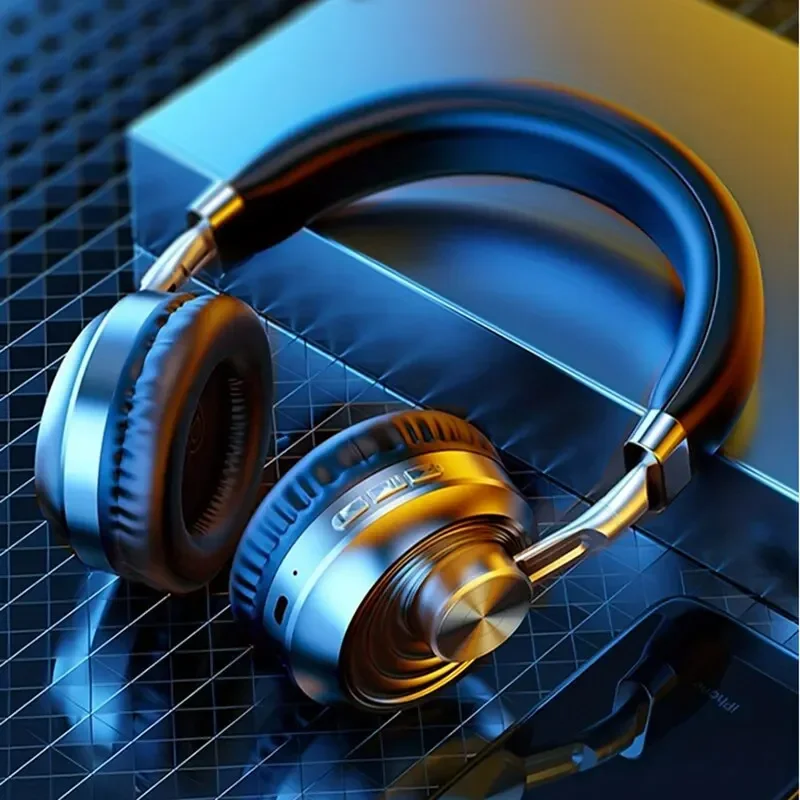 Audio Music Apple - Металлическая гарнитура в стиле ретро, беспроводные