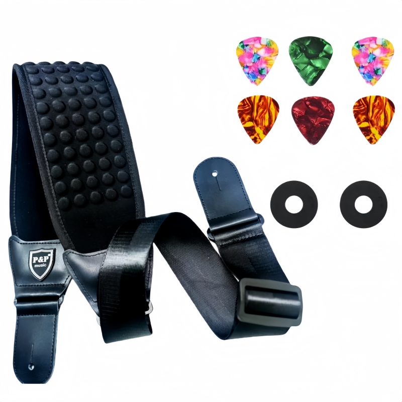 Guitar Strap Padded - Комплект из 9 удобных 3D-ремней для