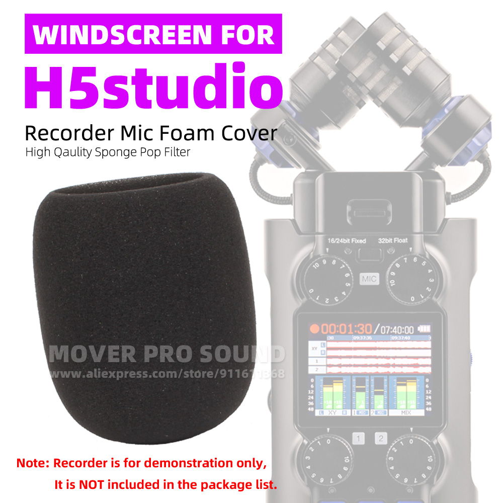 Recording Pop Filter - SnapVox, совместимый с ZOOM H5 STUDIO,