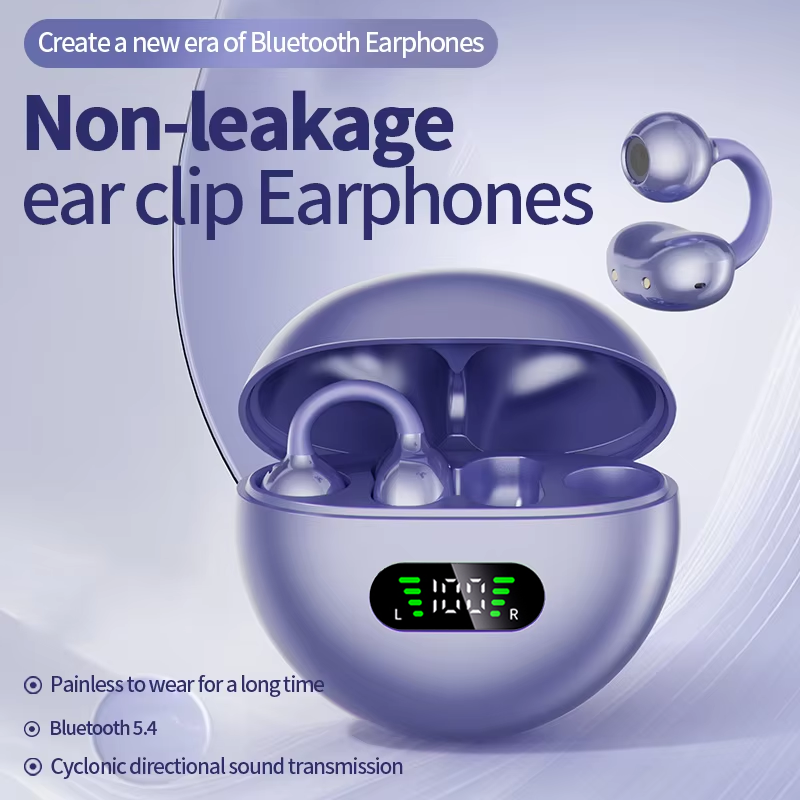 Audio Music Apple - Спортивные беспроводные Bluetooth-наушники с открытым ухом