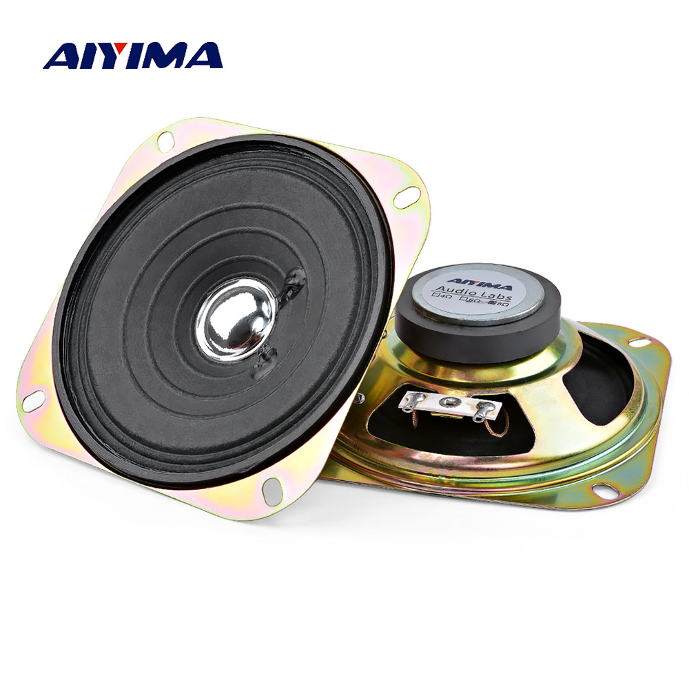 Audio Music Generator - AIYIMA 2 шт. 4-дюймовые портативные аудиоколонки