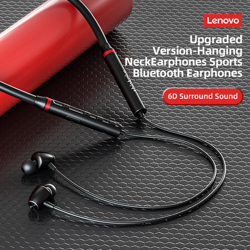 Audio Music Apple - Оригинальные беспроводные наушники Lenovo HEO5X, Bluetooth