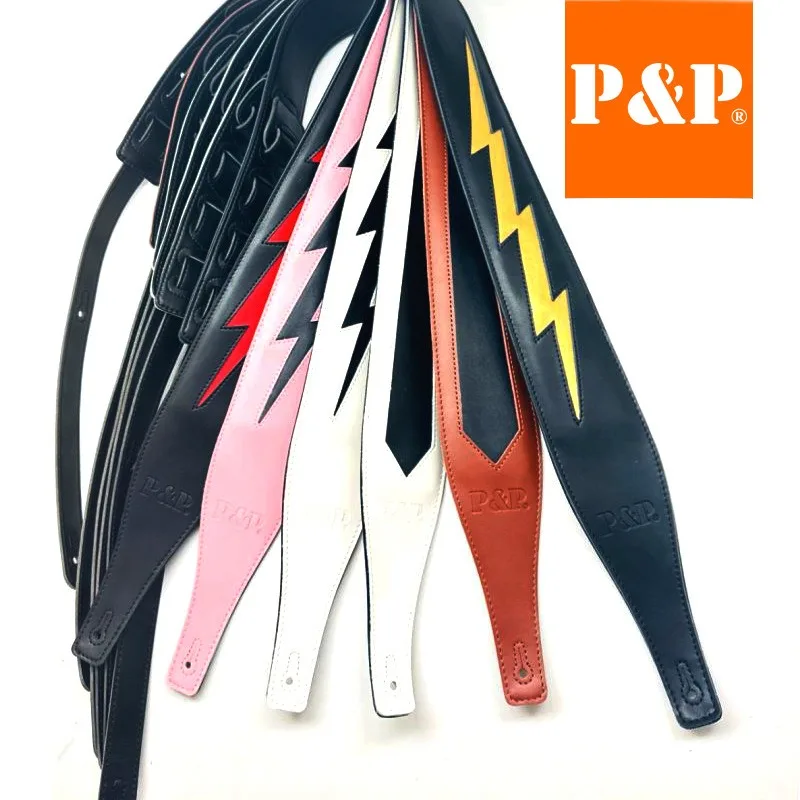 Guitar Strap Padded - Ремень для гитары PP с кожаными