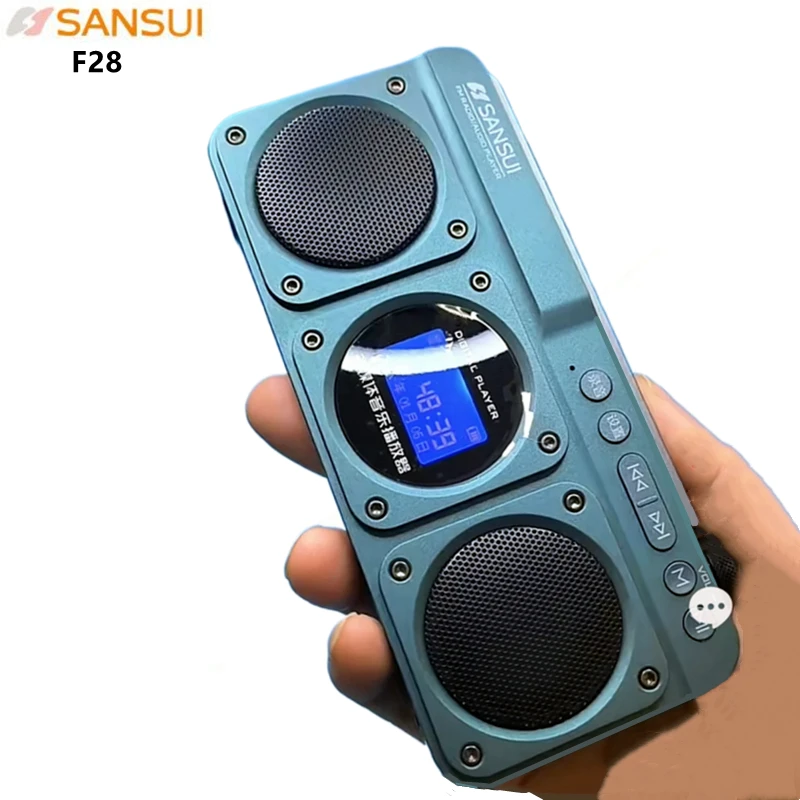 Audio Music Apple - Портативное FM-радио F28, высокое качество звука,