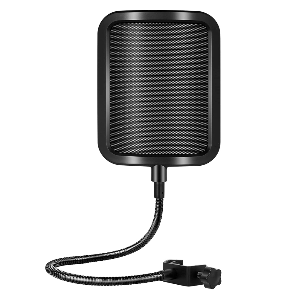 Recording Pop Filter - Металлический поп-фильтр, универсальный микрофон, лобовое стекло,