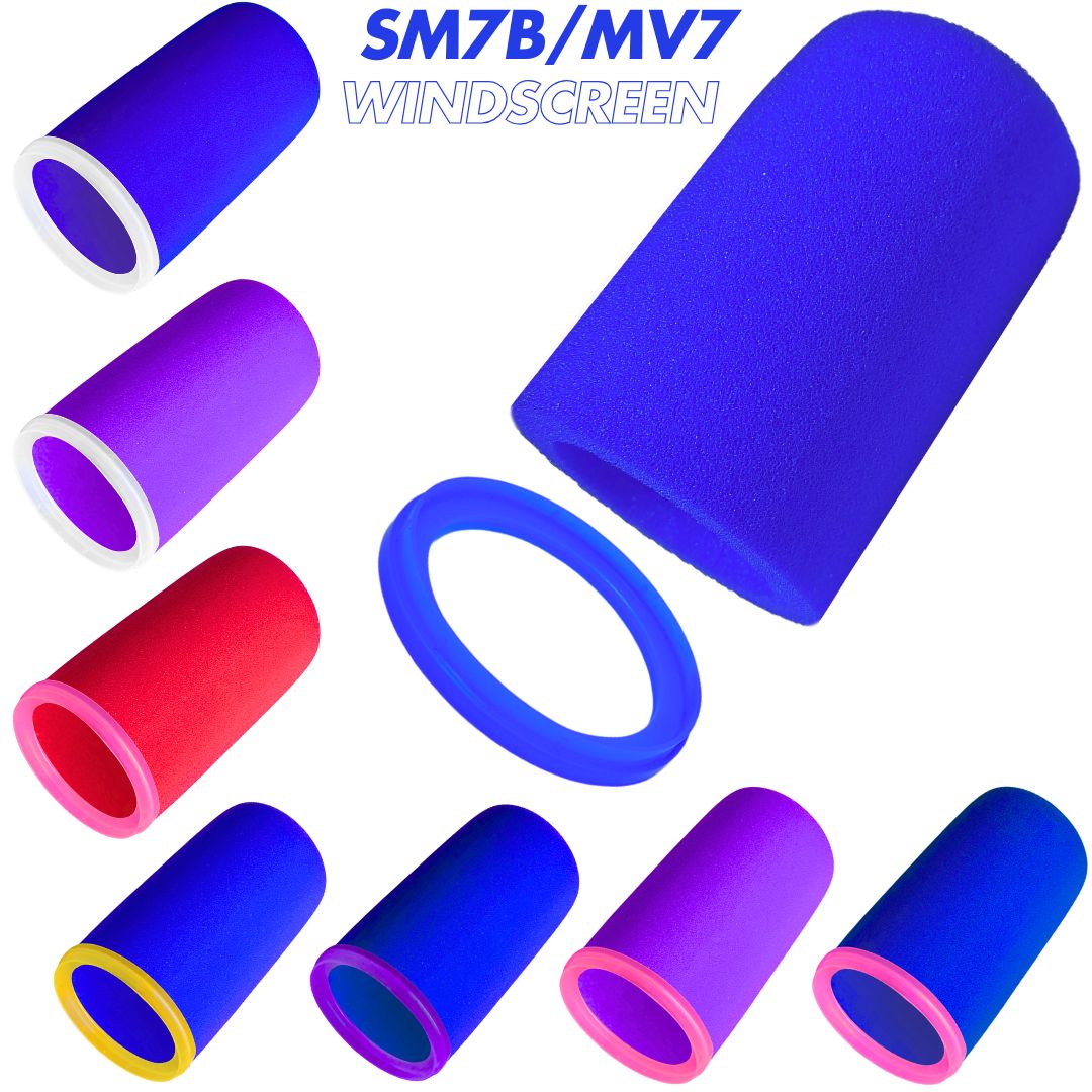 Shure Mic Sm7B - SM7dB пена высокой плотности ветрового стекла
