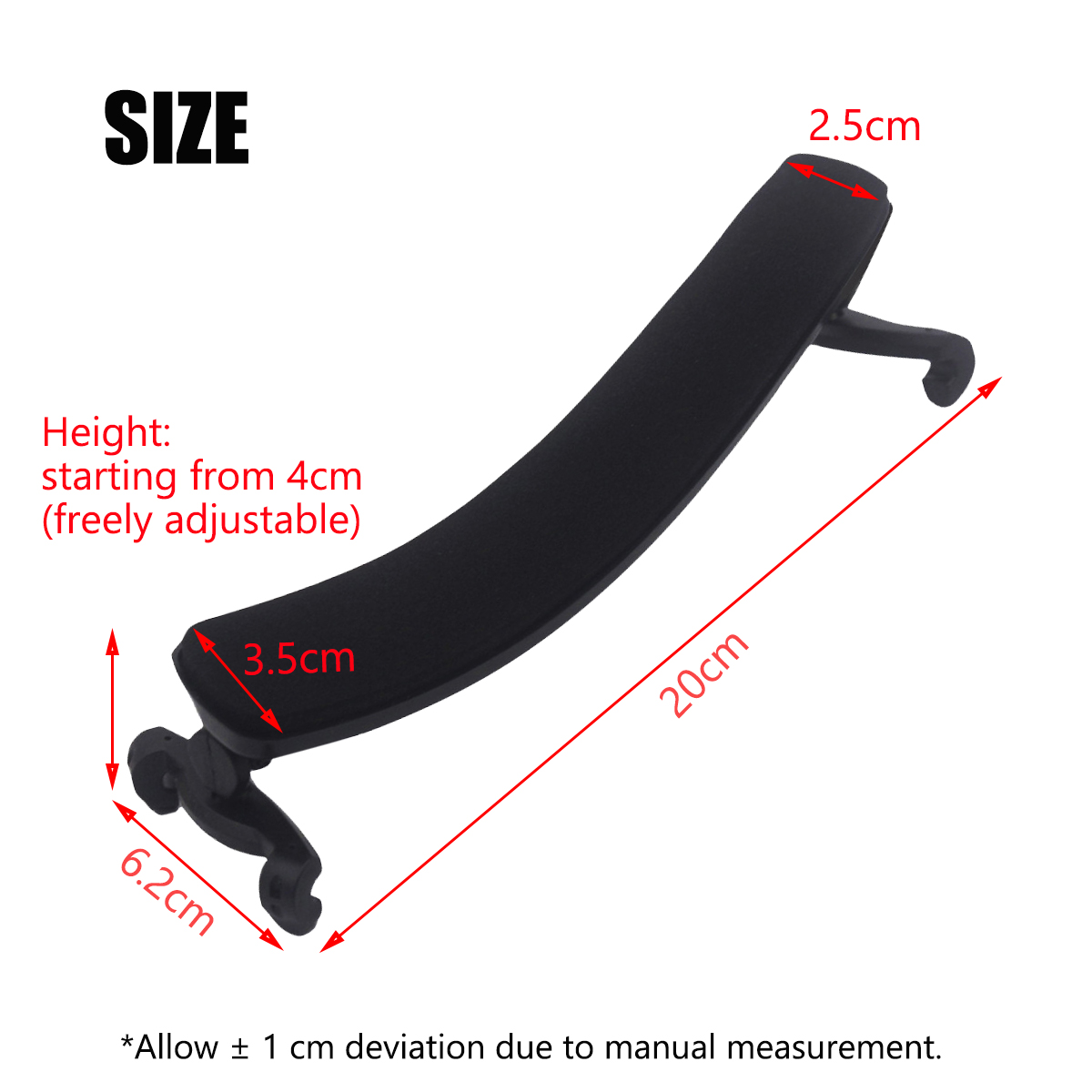 Регулируемая подставка для скр – обзор и цена Violin Shoulder Rest