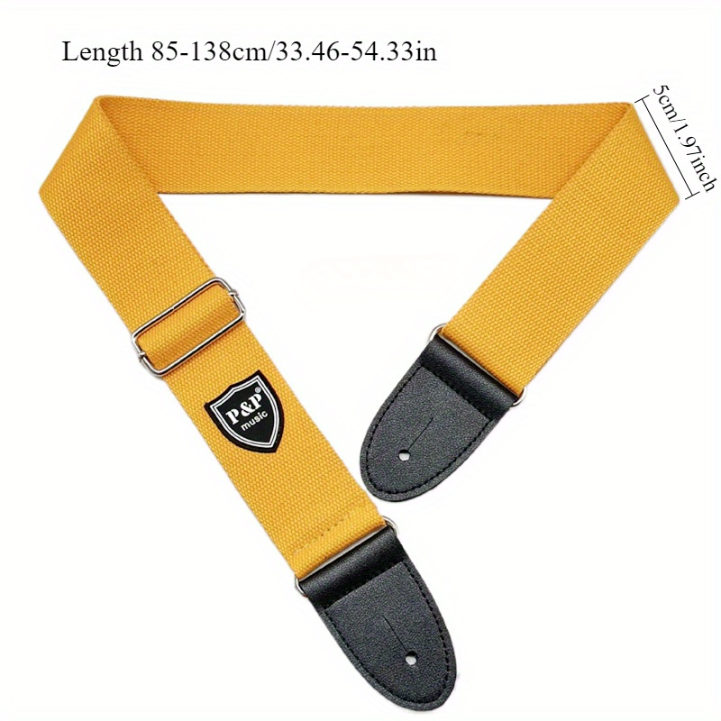 Гитарный ремень яркого цвета — – обзор и цена Guitar Strap Padded