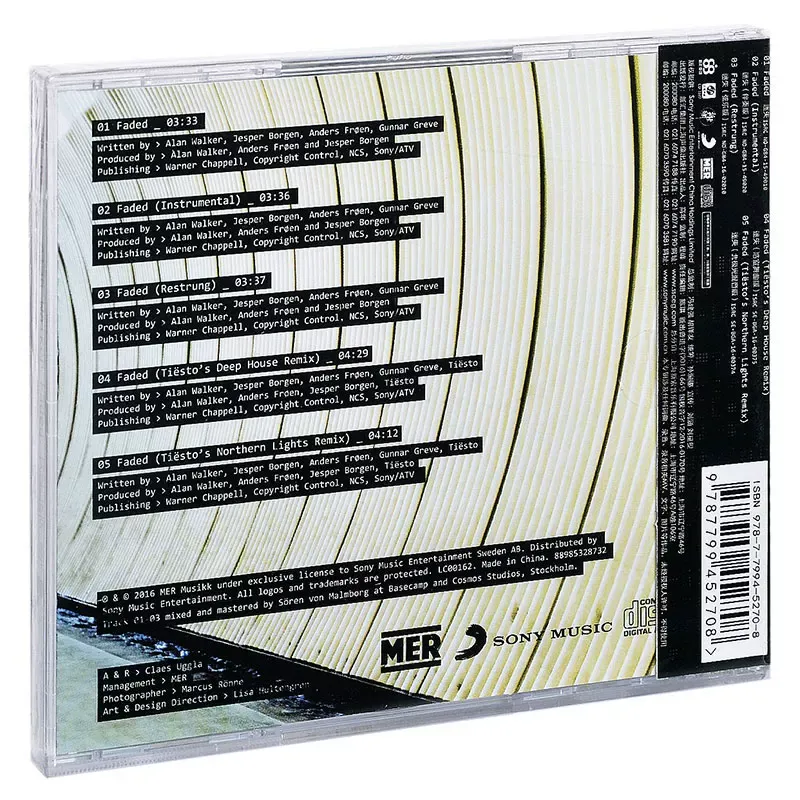 Альбом Alan Walker Lost CD: Ев – обзор и цена Audio Music Of