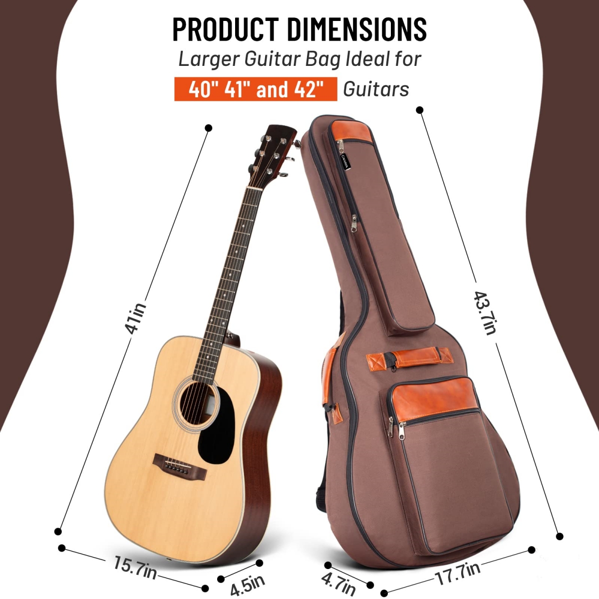 Сумка для акустической гитары  – обзор и цена Guitar Strap Padded