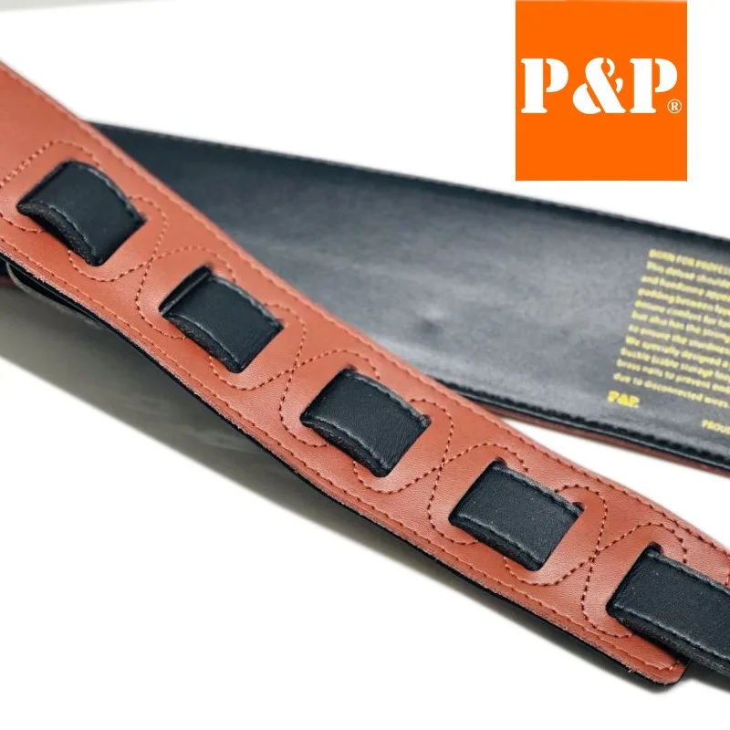 Ремень для гитары PP с кожаным – обзор и цена Guitar Strap Padded