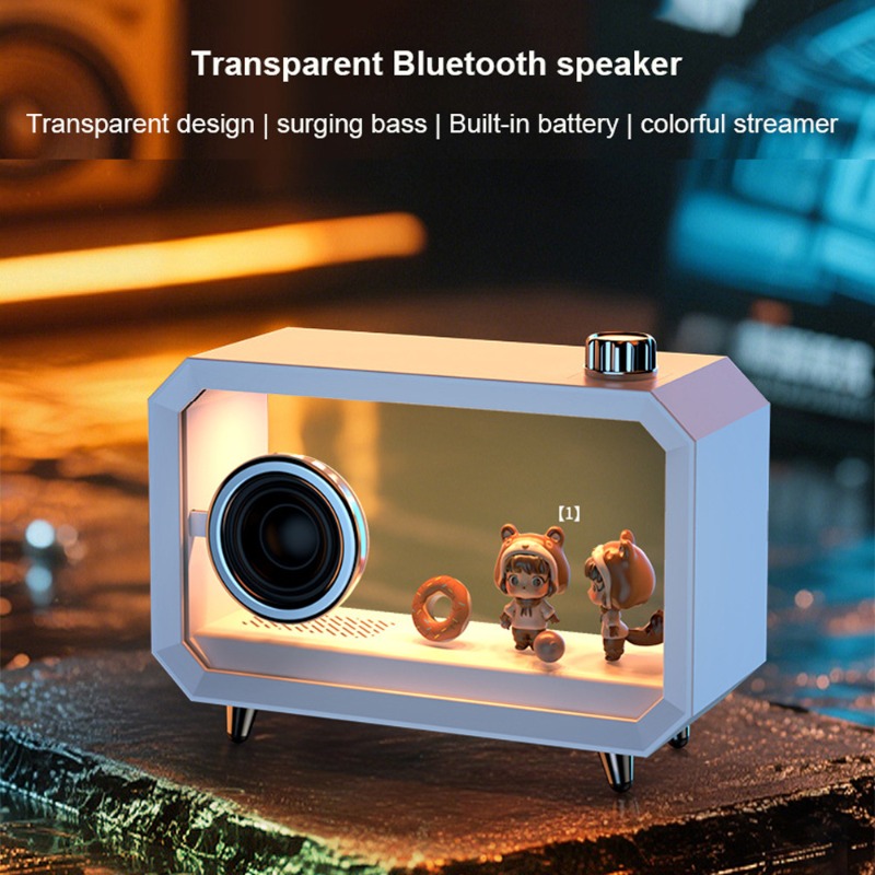 Прозрачный Bluetooth-динамик « – обзор и цена Audio Music Spotify
