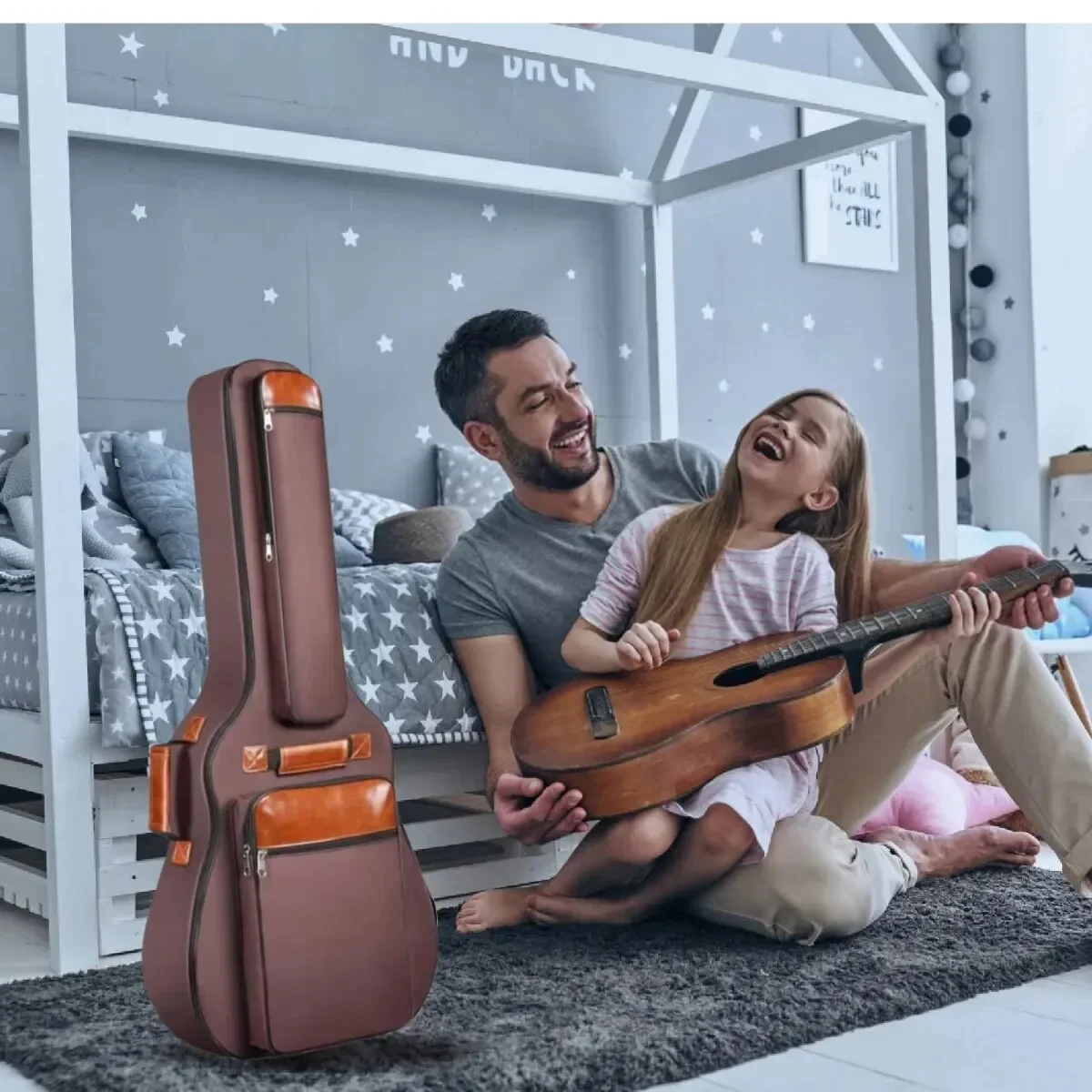 Чехол-рюкзак для акустической  – обзор и цена Guitar Strap Padded