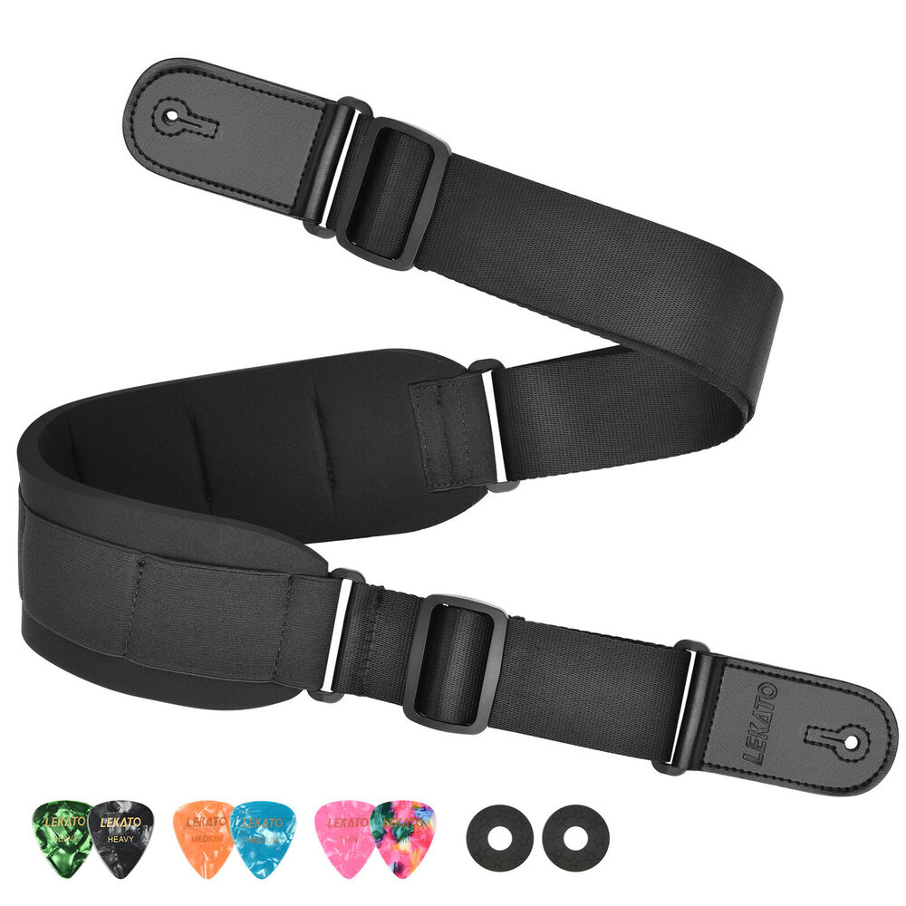 Ремень-держатель для гитары LE – обзор и цена Guitar Strap Padded