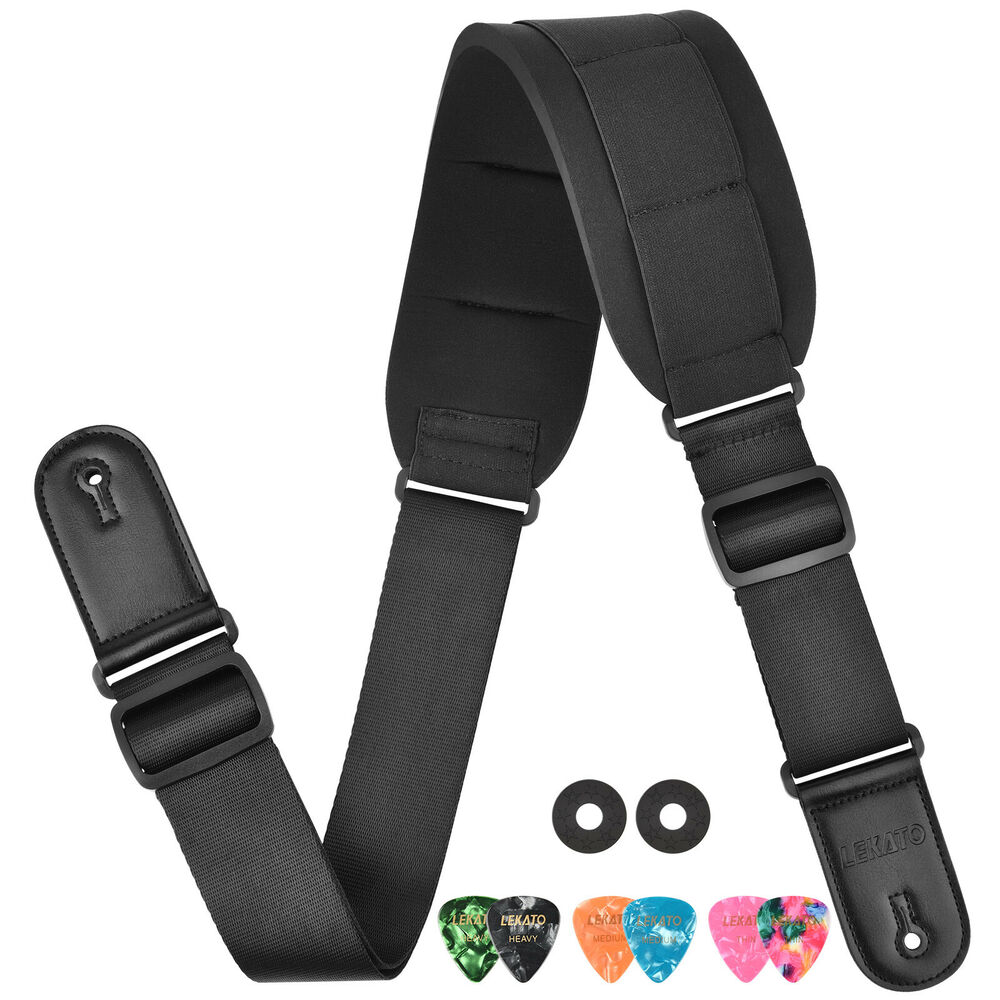 Ремень-держатель для гитары LE – обзор и цена Guitar Strap Padded