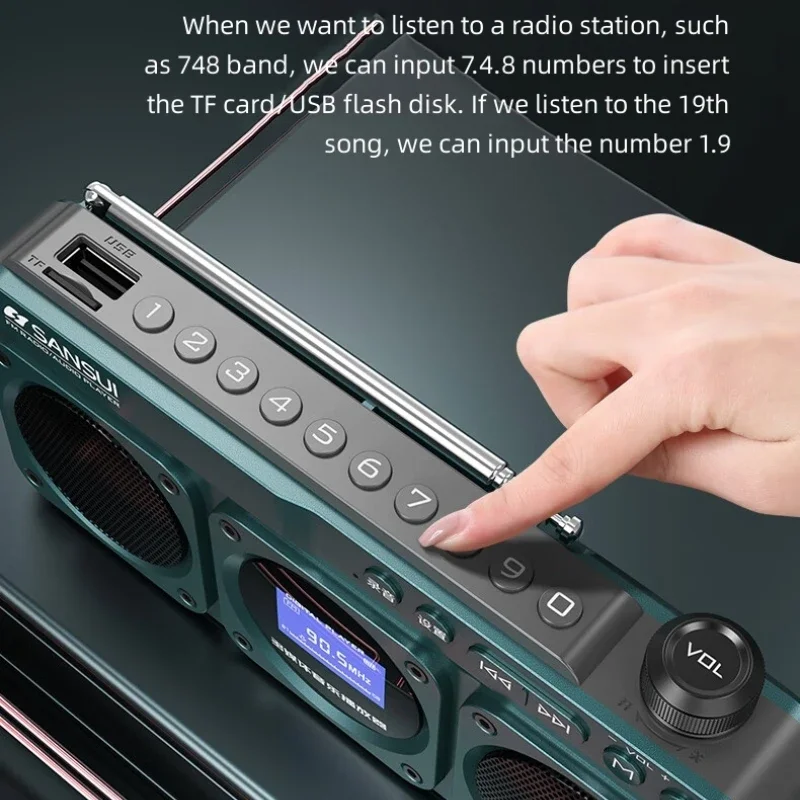 Портативное FM-радио F28, высо – обзор и цена Audio Music Apple