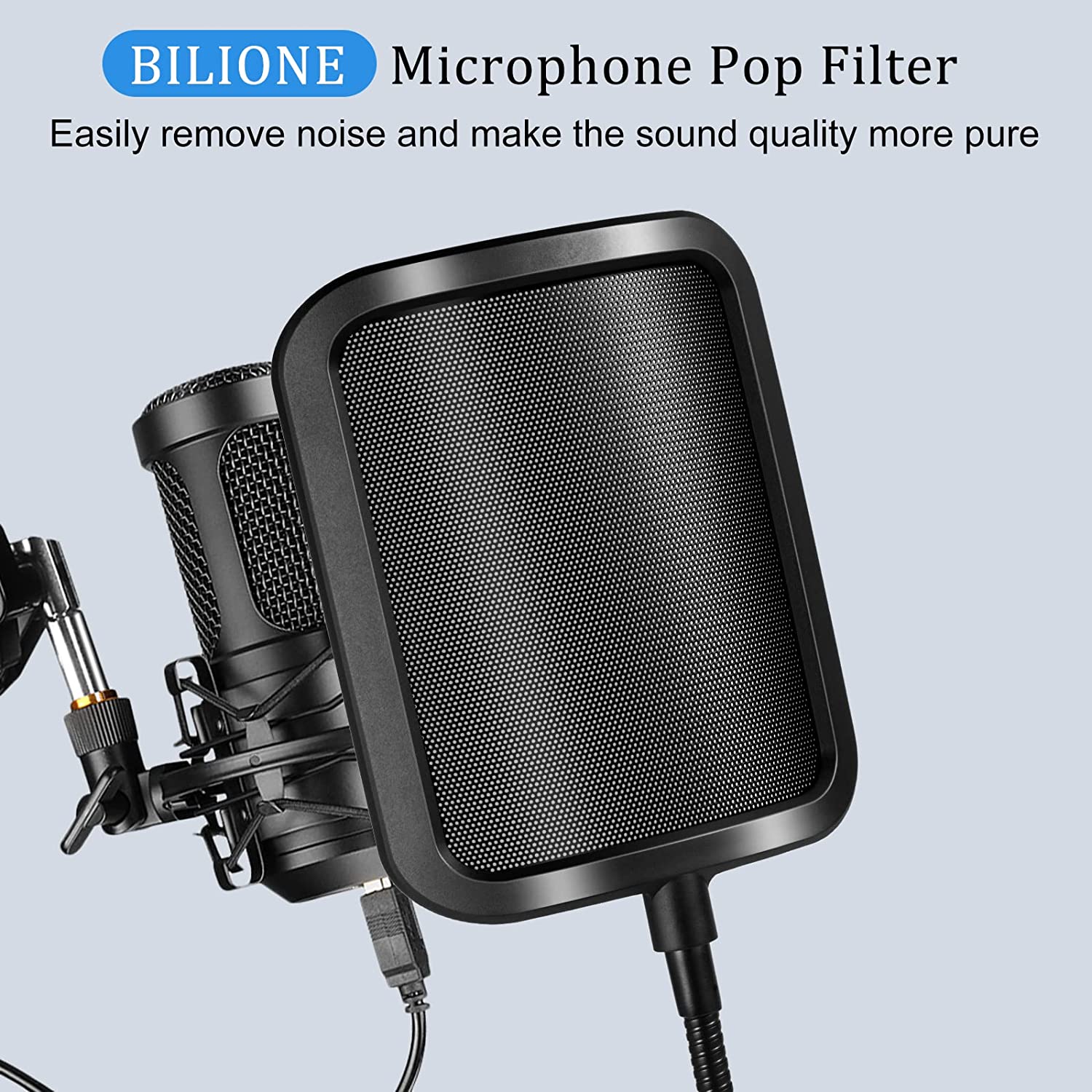 Металлический поп-фильтр, унив – обзор и цена Recording Pop Filter