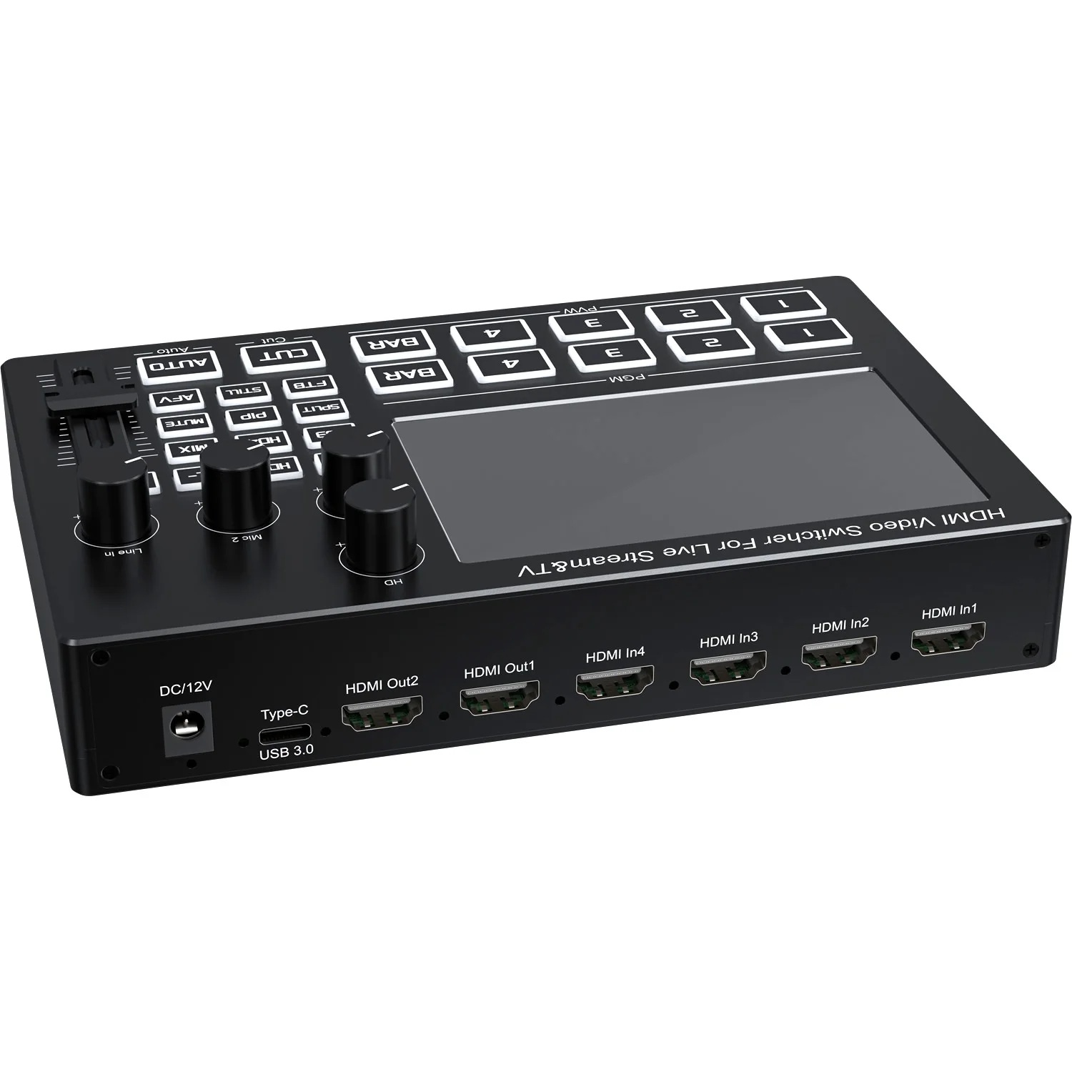4-канальный HDMI видеомикшер 1 – обзор и цена Audio Music Live